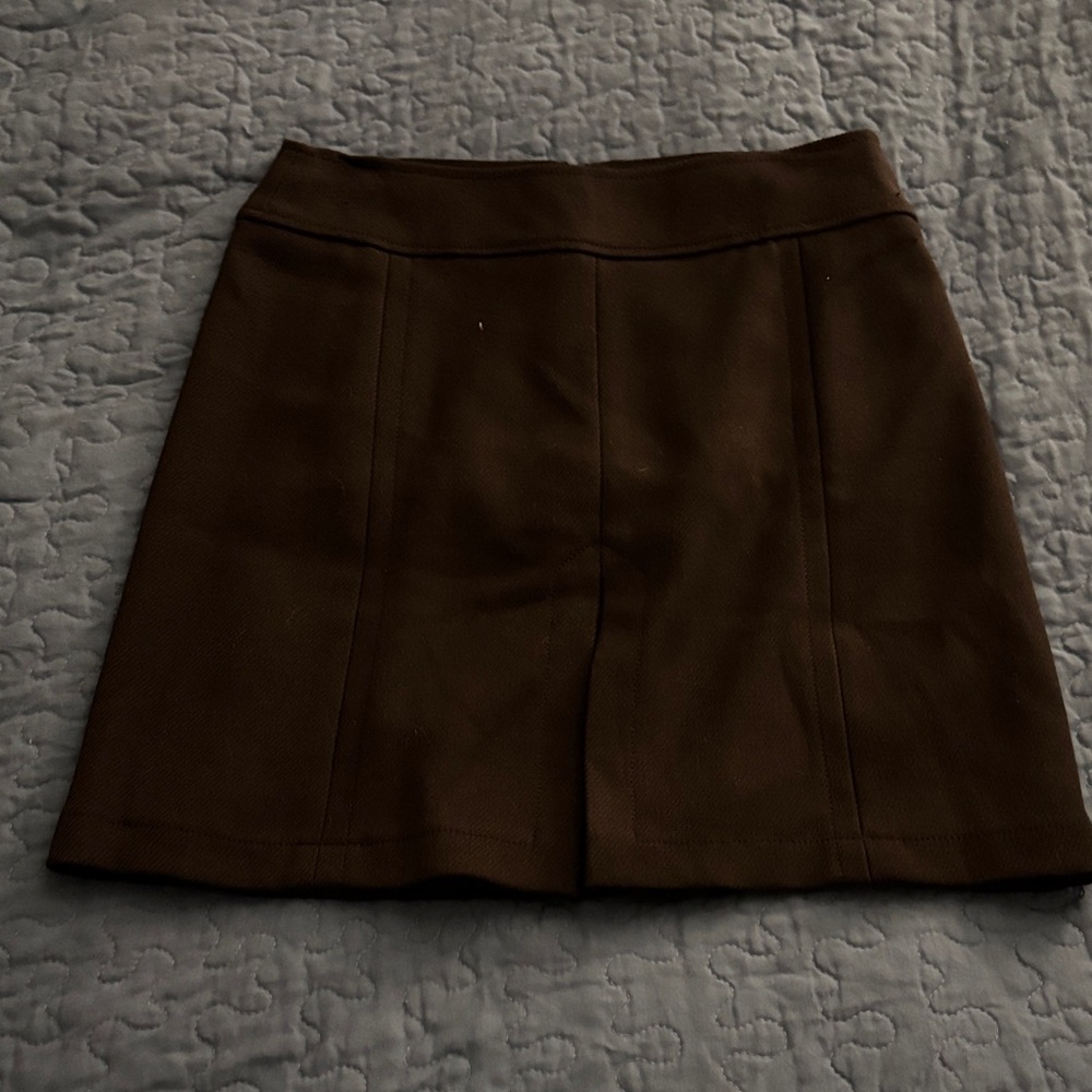 LOFT Dark Brown Skirt